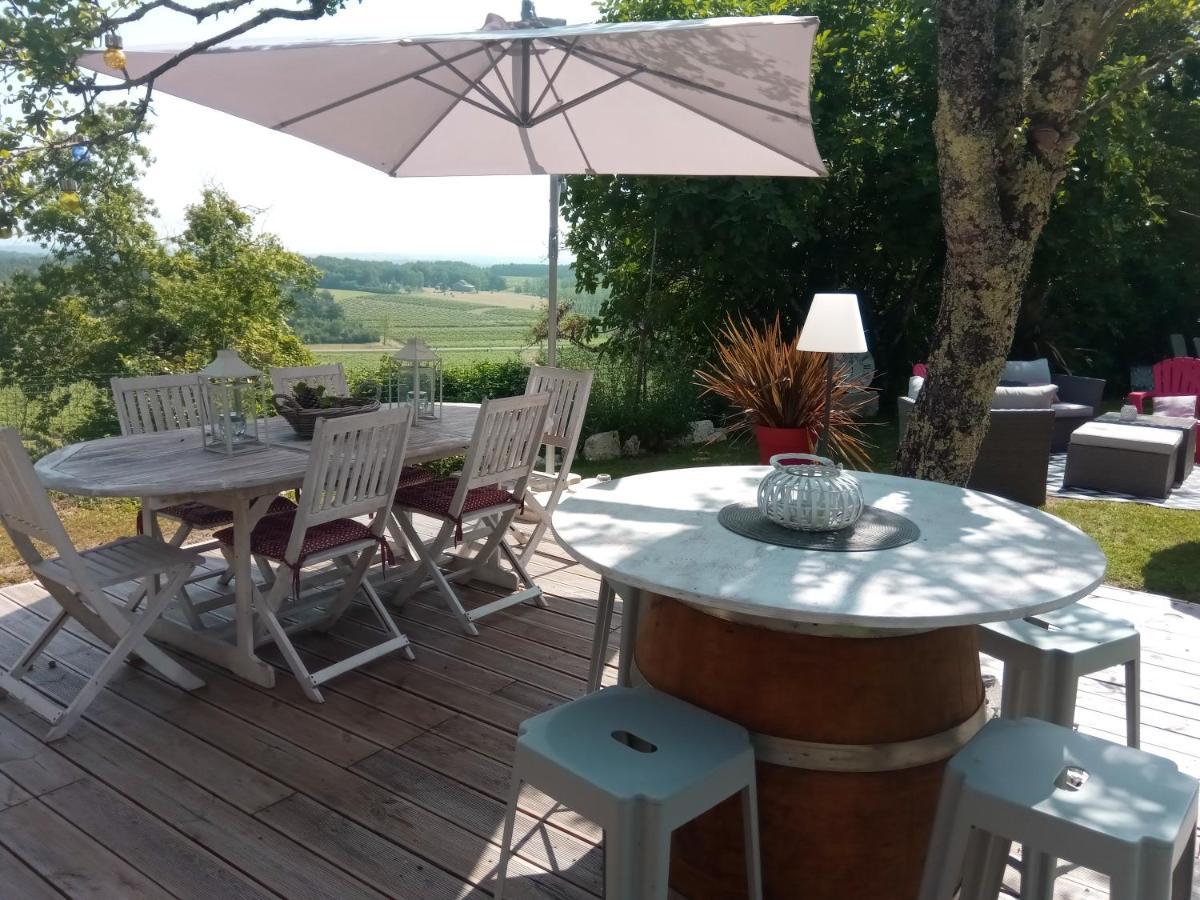 Bed and Breakfast Coeur De Vigne A Colombier 24560 Issigeac Exterior foto